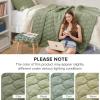 imageComfort Spaces King Quilt Set Modern Reversible Ogee Coverlet King Bedding Set Cozy Quilted Winter Layer All Season Lightweight Soft King Size Quilt Kienna King Green 3 PieceGreen Ogee
