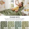 imageComfort Spaces King Quilt Set Modern Reversible Ogee Coverlet King Bedding Set Cozy Quilted Winter Layer All Season Lightweight Soft King Size Quilt Kienna King Green 3 PieceSage Green Diamond