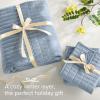 imageComfort Spaces King Quilt Set Modern Reversible Ogee Coverlet King Bedding Set Cozy Quilted Winter Layer All Season Lightweight Soft King Size Quilt Kienna King Green 3 PieceBlue