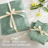 imageComfort Spaces King Quilt Set Modern Reversible Ogee Coverlet King Bedding Set Cozy Quilted Winter Layer All Season Lightweight Soft King Size Quilt Kienna King Green 3 PieceSeafoam