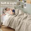imageComfort Spaces King Quilt Set Modern Reversible Ogee Coverlet King Bedding Set Cozy Quilted Winter Layer All Season Lightweight Soft King Size Quilt Kienna King Green 3 PieceTaupe Ogee