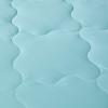 imageComfort Spaces Twin Comforter Set Vibrant Reversible Comforters Twin Size Quilted Bedding Set All Season Lightweight Bedding Soft Microfiber Comforter Vixie NavyLight Blue TwinTwin XL 2 PieceAquaGray