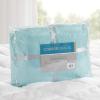 imageComfort Spaces Twin Comforter Set Vibrant Reversible Comforters Twin Size Quilted Bedding Set All Season Lightweight Bedding Soft Microfiber Comforter Vixie NavyLight Blue TwinTwin XL 2 PieceAquaGray
