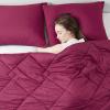 imageComfort Spaces Twin Comforter Set Vibrant Reversible Comforters Twin Size Quilted Bedding Set All Season Lightweight Bedding Soft Microfiber Comforter Vixie NavyLight Blue TwinTwin XL 2 PieceRedNavy