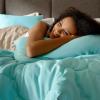 imageComfort Spaces Twin Comforter Set Vibrant Reversible Comforters Twin Size Quilted Bedding Set All Season Lightweight Bedding Soft Microfiber Comforter Vixie NavyLight Blue TwinTwin XL 2 PieceAquaGray