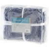 imageComfort Spaces Twin Comforter Set Vibrant Reversible Comforters Twin Size Quilted Bedding Set All Season Lightweight Bedding Soft Microfiber Comforter Vixie NavyLight Blue TwinTwin XL 2 PieceNavyCharcoal