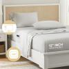 imageComfort Spaces Bed in A Bag Comforter Set  Trendy Casual Design Queen Comforter with Complete Sheet Set with Side Pocket All Season Comforter Queen Shams Gloria Queen GreyYellow 9 PieceGrayYellow