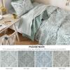 imageComfort Spaces Boho Quilt Set Queen Reversible Vermicelli Quilting Queen Size Bed All Season Lightweight Coverlet Winter Layer Bedding Shams Gloria FullQueen Green 3 PieceGreen