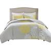 imageComfort Spaces Boho Quilt Set Queen Reversible Vermicelli Quilting Queen Size Bed All Season Lightweight Coverlet Winter Layer Bedding Shams Gloria FullQueen Green 3 PieceYellow