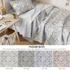 imageComfort Spaces Boho Quilt Set Queen Reversible Vermicelli Quilting Queen Size Bed All Season Lightweight Coverlet Winter Layer Bedding Shams Gloria FullQueen Green 3 PieceGrey Yellow