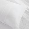 imageComfort Spaces Comforter for Queen Size Bed Geometric Diamond Tufted Boho Comforter Set Queen All Season Lightweight Bedding Set Matching Sham FullQueen Pink 3 PieceWhite