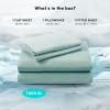 imageComfort Spaces Extra Deep Pocket King Cooling Sheets  Fits Up to 24quot Mattress Moisture Wicking Coolmax Soft Colorfast Set for Hot Sleepers Grey 4 PieceAqua