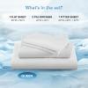 imageComfort Spaces Extra Deep Pocket King Cooling Sheets  Fits Up to 24quot Mattress Moisture Wicking Coolmax Soft Colorfast Set for Hot Sleepers Grey 4 PieceGrey