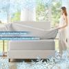 imageComfort Spaces Extra Deep Pocket King Cooling Sheets  Fits Up to 24quot Mattress Moisture Wicking Coolmax Soft Colorfast Set for Hot Sleepers Grey 4 PieceGrey