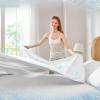 imageComfort Spaces Extra Deep Pocket King Cooling Sheets  Fits Up to 24quot Mattress Moisture Wicking Coolmax Soft Colorfast Set for Hot Sleepers Grey 4 PieceWhite