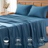 imageComfort Spaces Extra Deep Pocket King Cooling Sheets  Fits Up to 24quot Mattress Moisture Wicking Coolmax Soft Colorfast Set for Hot Sleepers Grey 4 PieceTeal
