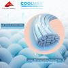imageComfort Spaces Extra Deep Pocket King Cooling Sheets  Fits Up to 24quot Mattress Moisture Wicking Coolmax Soft Colorfast Set for Hot Sleepers Grey 4 PieceWhite