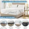 imageComfort Spaces Extra Deep Pocket King Cooling Sheets  Fits Up to 24quot Mattress Moisture Wicking Coolmax Soft Colorfast Set for Hot Sleepers Grey 4 PieceWhite