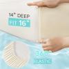 imageComfort Spaces Extra Deep Pocket King Cooling Sheets  Fits Up to 24quot Mattress Moisture Wicking Coolmax Soft Colorfast Set for Hot Sleepers Grey 4 PieceCream