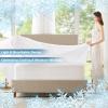imageComfort Spaces Extra Deep Pocket King Cooling Sheets  Fits Up to 24quot Mattress Moisture Wicking Coolmax Soft Colorfast Set for Hot Sleepers Grey 4 PieceWhite