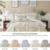 imageMadison Park Essentials Paisley Wheat 9 Piece Queen Microfiber Bed In A Bag Bedding Set with Trendy Casual Design All Season Matching ShamsPaisley Wheat
