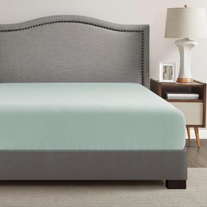 imageComfort Spaces Extra Deep Pocket King Cooling Sheets  Fits Up to 24quot Mattress Moisture Wicking Coolmax Soft Colorfast Set for Hot Sleepers Grey 4 PieceAqua