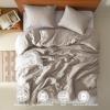 imageComfort Spaces Sage Green Twin Duvet Cover Set  2 Pieces Breathable Dotted Weave Texture Duvet Sets Modern Farmhouse Boho Duvet Cover ampamp Sham All Season Twin Bed Set TwinTwin XL GreenNeutral