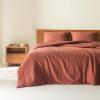 imageComfort Spaces Sage Green Twin Duvet Cover Set  2 Pieces Breathable Dotted Weave Texture Duvet Sets Modern Farmhouse Boho Duvet Cover ampamp Sham All Season Twin Bed Set TwinTwin XL GreenRed