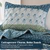 image:imageComfort Spaces Twin XL Quilt Set 2 Piece Lightweight Summer Bedding for Dorm Reversible Botanical Coverlet Soft Microfiber with Diamond Quilting All Season College Bedding Terracotta  Lightweight Diamond Quilting All Season ReversibleTeal