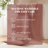image:imageComfort Spaces Twin XL Quilt Set 2 Piece Lightweight Summer Bedding for Dorm Reversible Botanical Coverlet Soft Microfiber with Diamond Quilting All Season College Bedding Terracotta  Lightweight Diamond Quilting All Season ReversibleTerracotta