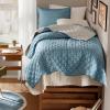 image:imageComfort Spaces Twin XL Quilt Set 2 Piece Lightweight Summer Bedding for Dorm Reversible Botanical Coverlet Soft Microfiber with Diamond Quilting All Season College Bedding Terracotta  Lightweight Diamond Quilting All Season ReversibleTeal