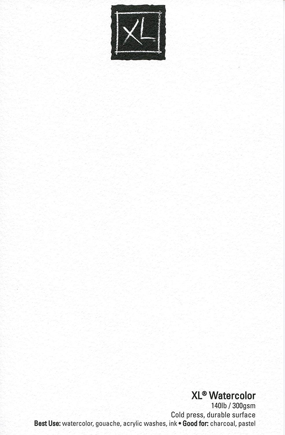 Canson XL Series Watercolor Pad Heavyweight White Paper Side Wire Binding 30 Sheets 9x12 inch12x18