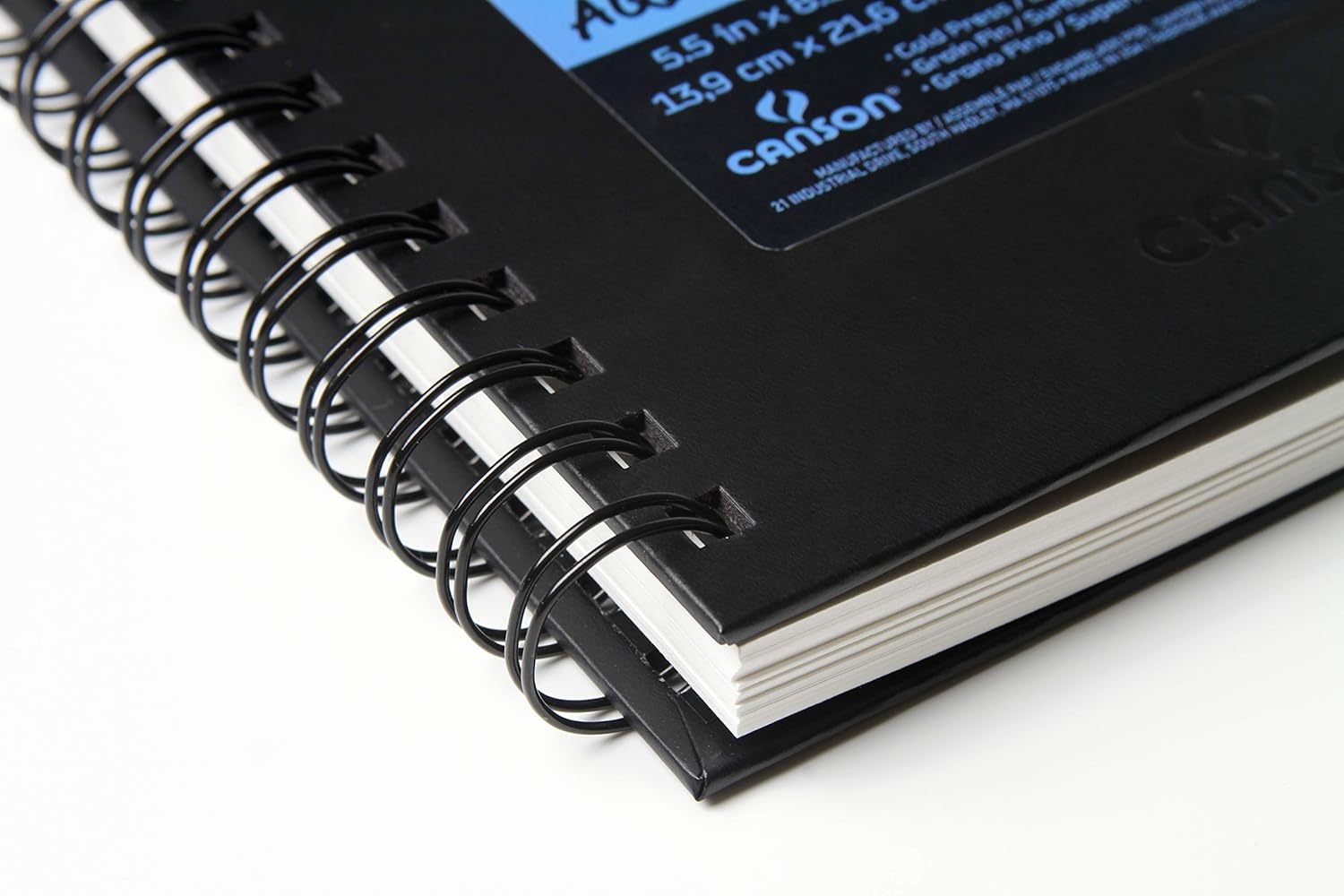 Canson XL Series Watercolor Pad Heavyweight White Paper Side Wire Binding 30 Sheets 9x12 inch55x85