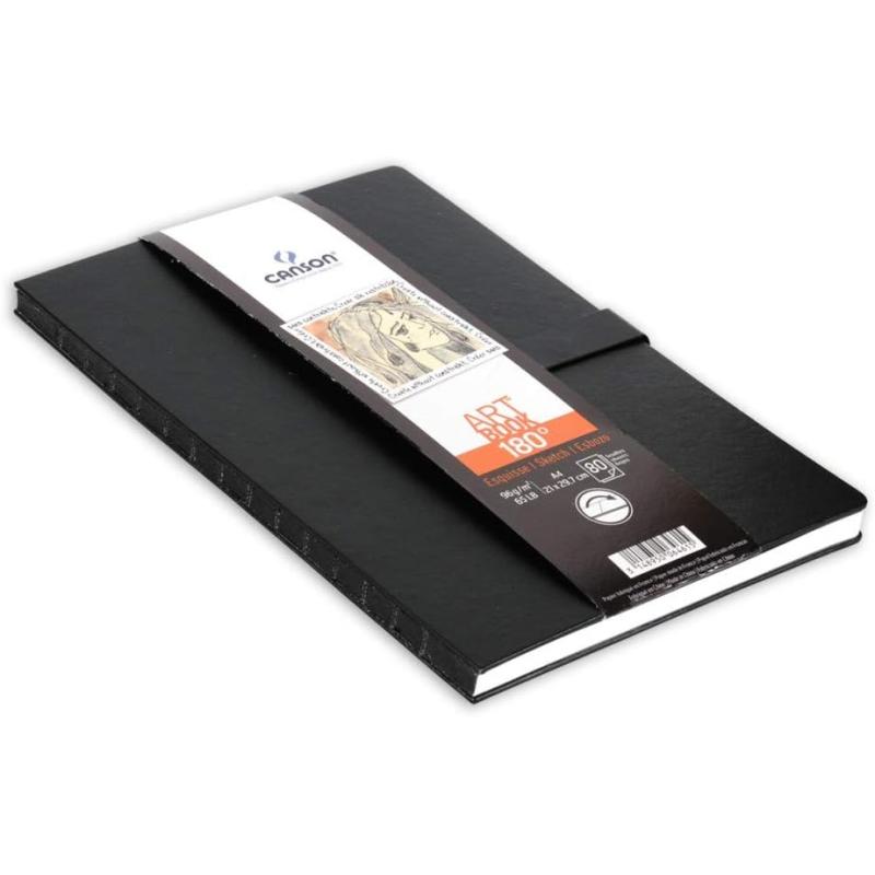 Canson 180 Degree Art Book Paper Pad Hardbound 83 x 117 Inch 80 Sheets83X117
