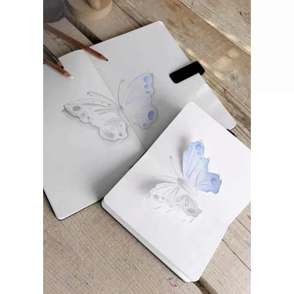 Canson 180 Degree Art Book Paper Pad Hardbound 83 x 117 Inch 80 Sheets55X85