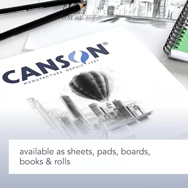 Canson Artist Series Field Drawing Book for Pencil Pen and Felt Tip Pens Side Wire Bound 90 Pound 7 x 10 Inch 60 Sheets