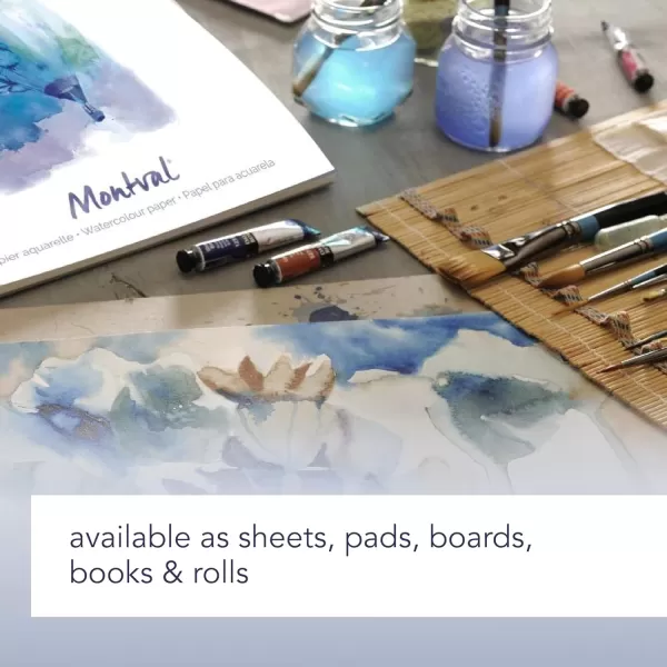Canson Artist Series Montval Watercolor Paper Wirebound Pad 10x7 inches 20 Sheets 140lb300g  Artist Paper for Adults and Students  Watercolors Mixed Media Markers and Art Journaling14X11