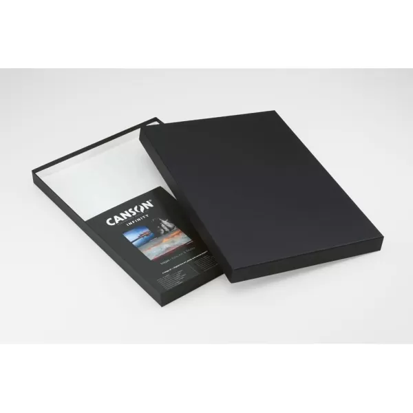 Canson Infinity Archival Box for Images and Documents up to 13 x 19 inches Fits 13 x 19 Inch Sheets BlackHolds Photos up to 13X19