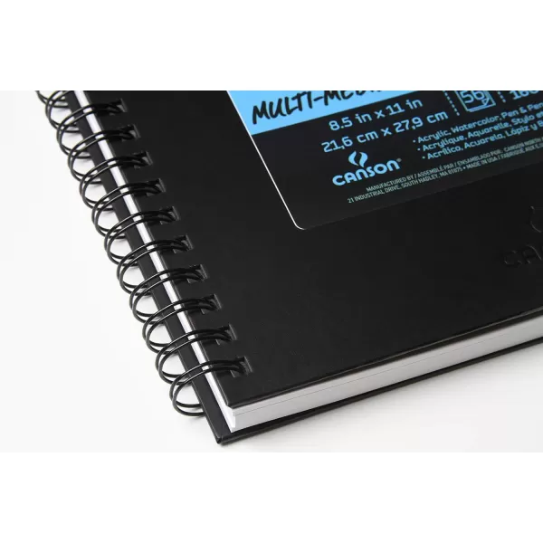 Canson Mix Media Book XL Black 5 x 8 inchesMix Media 85 x 11