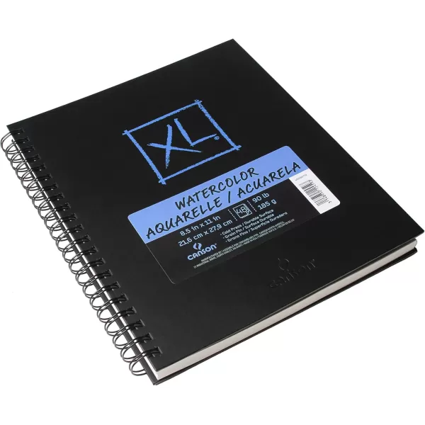 Canson Mix Media Book XL Black 5 x 8 inchesWatercolor 85 x 11