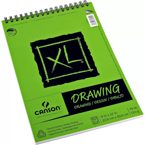 Canson XL Series Drawing 9quot x 12quot Green