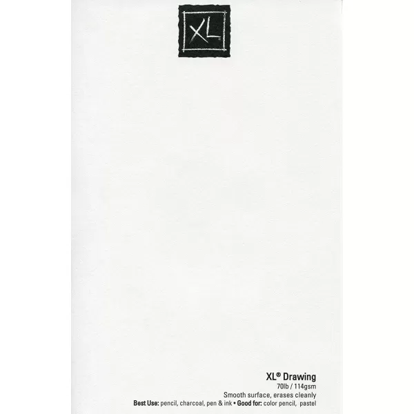 Canson XL Series Drawing Paper Wirebound Pad 55x85 inches 60 Sheets 70lb114g  Artist Paper for Adults and Students  Charcoal Colored Pencil Ink Pastel Marker