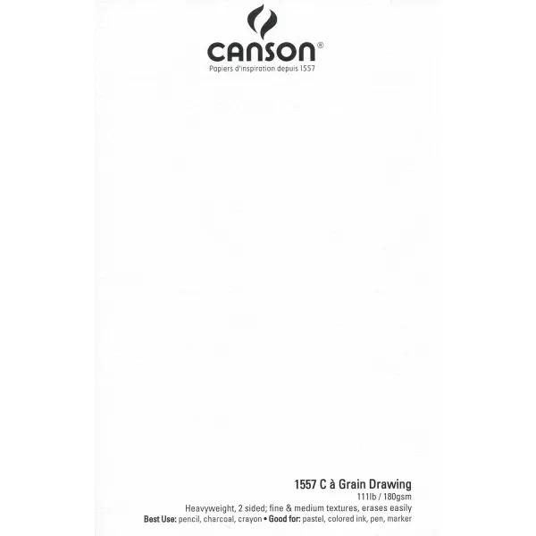 imageCanson Artist Series Drawing Paper Wirebound Pad 9x12 inches 24 Sheets 80lb130g  Artist Paper for Adults and Students  Charcoal Colored Pencil Ink Pastel Marker18x24