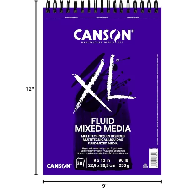 imageCanson XL Fluid MXMD WB 9X12 30SH 6