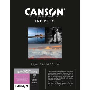 imageCanson Infinity Digital Paper Baryta Photographique II 310G 85 X 11 inches 25 Sheets F11BPL310851125