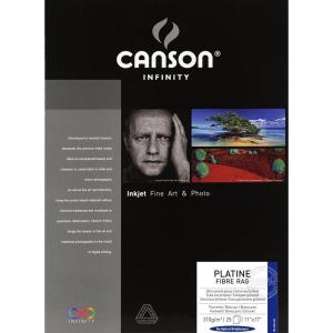 imageCanson Infinity Platine Fibre Rag Art Paper 310 Gram  36 Inch x 50 Foot Roll11X17