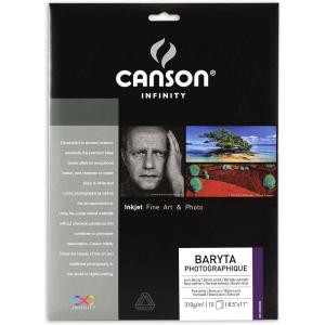 image:imageCanson Infinity Baryta Photographique Fine Art Photo Paper Acid Free Idea for Inkjet Portraits 85 x 11 Inch White 10 Sheets85X11