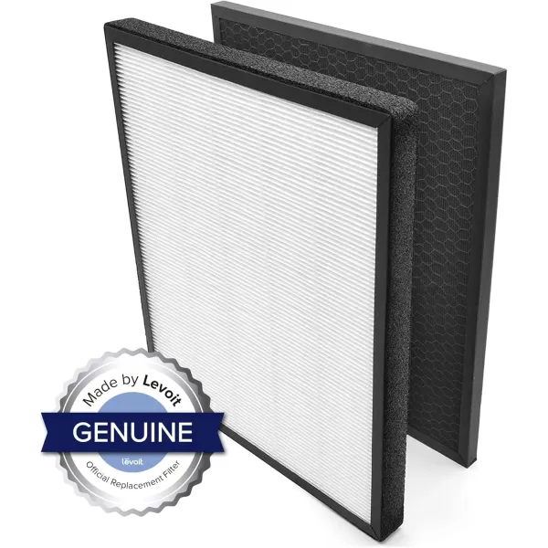 imageLEVOIT LVPUR131 Air Purifier Replacement Filter Activated Carbon Filters Set LVPUR131RF 1 Pack1 Pack