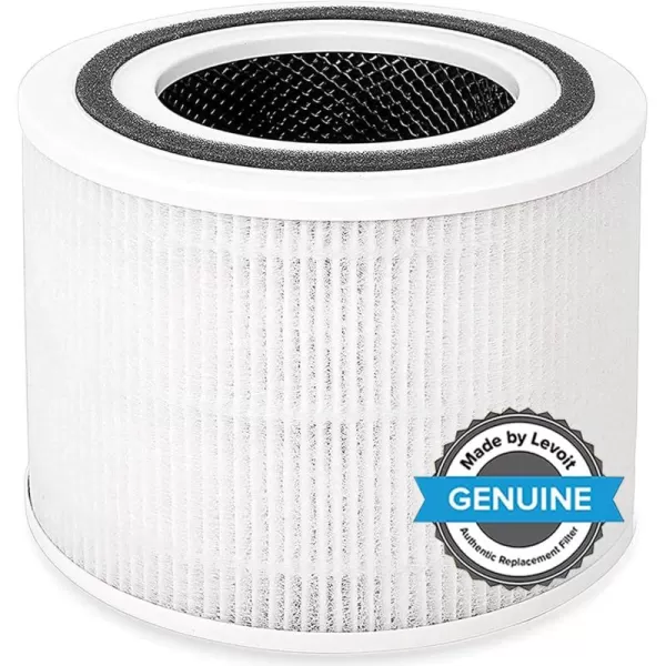 imageLEVOIT Core P350P Air Purifier Replacement Filter Supports HEPA Sleep Mode 3In1 Filter for Pet Allergies New Fine NonWoven Fabric Pre Odor Eliminator with ARC Formula Core P350RF 1 Pack