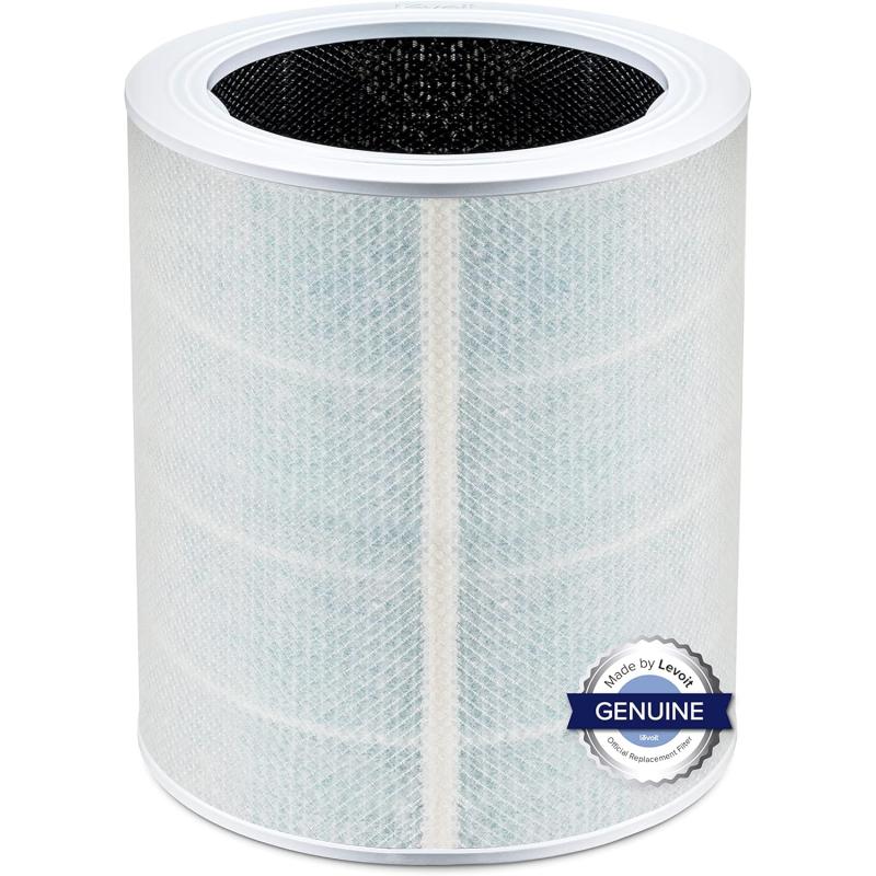 imageLEVOIT Core 600S Air Purifier Smoke Remover Replacement Filter 4in1 Filter and Activated Carbon Core 600SRFSR 1 PackSmoke Remover